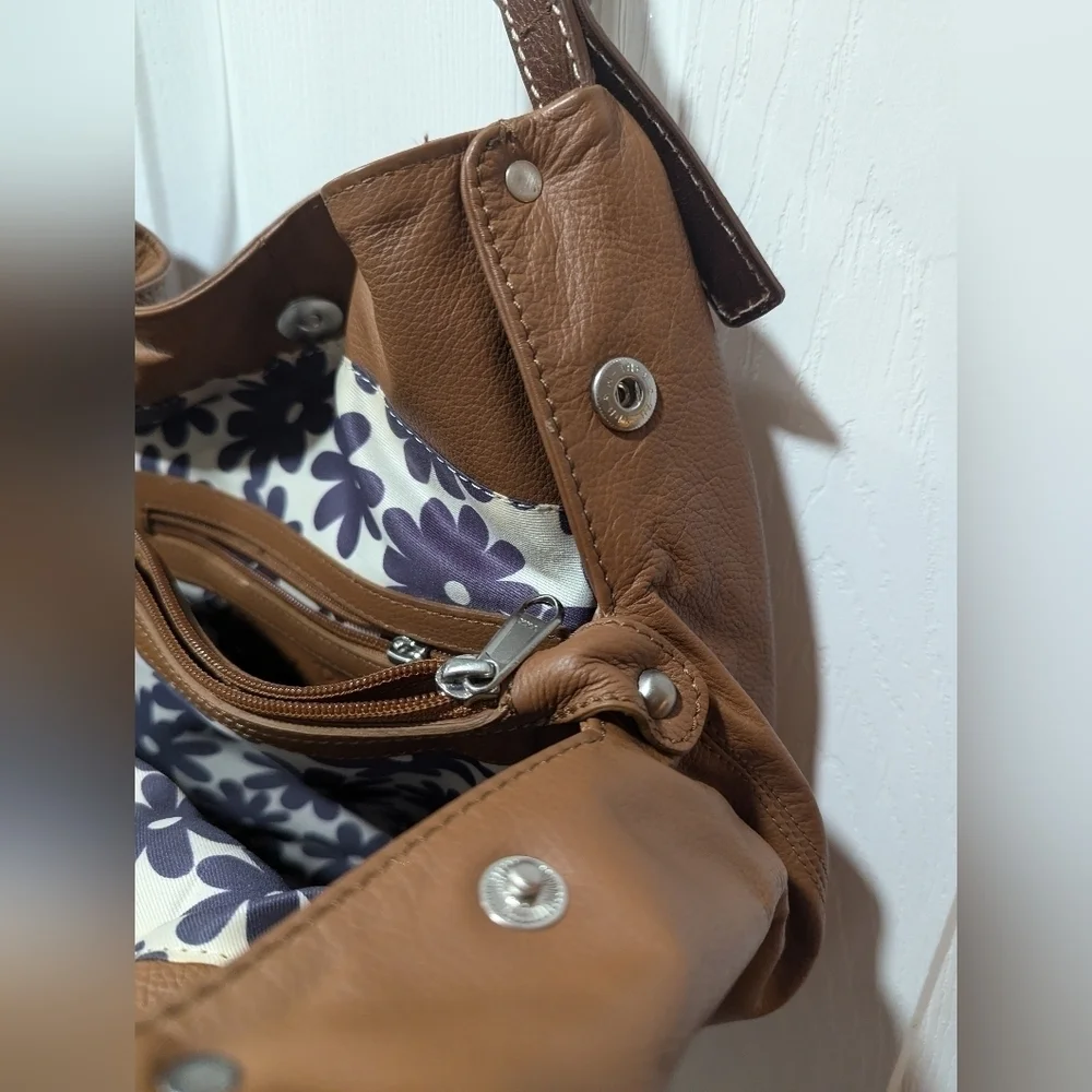 Nino Bossi Leather Hobo Bag